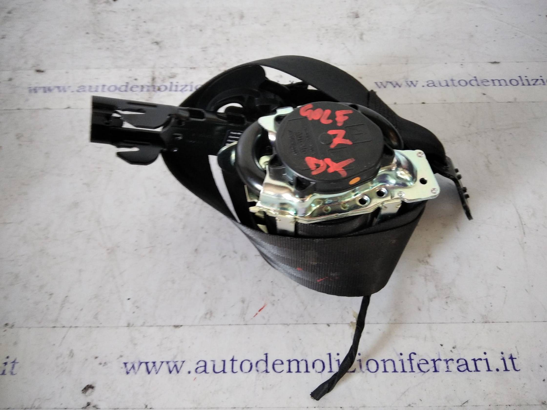 Cintura di sicurezza ant. dx.